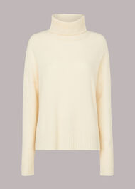 Roll Neck Wool Knit