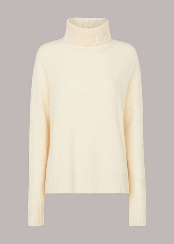 Roll Neck Wool Knit