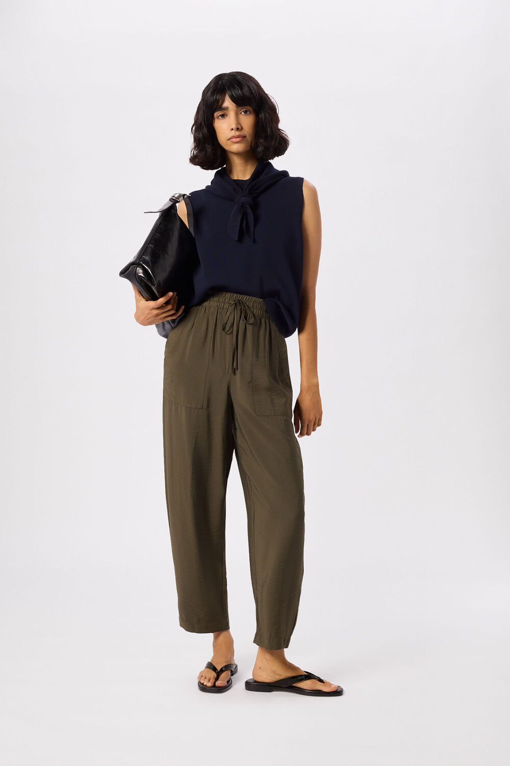 Tie Waist Trouser