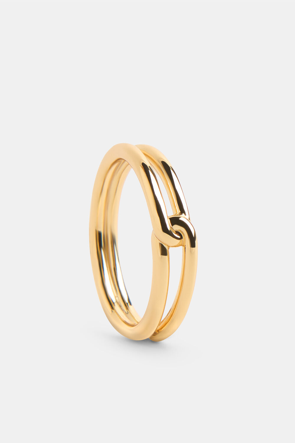 Gold Link Detail Ring