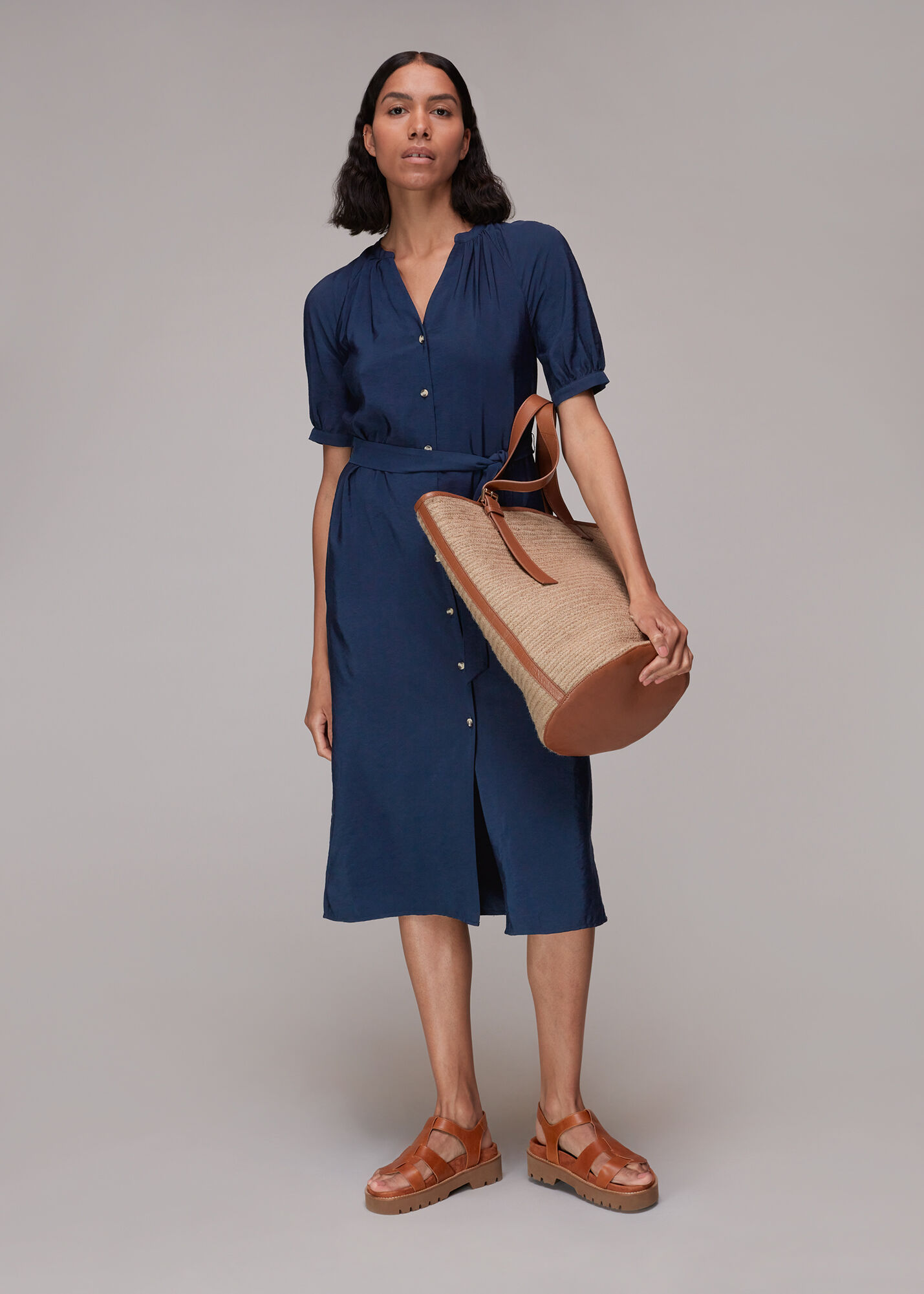 Olivia full midi dress store