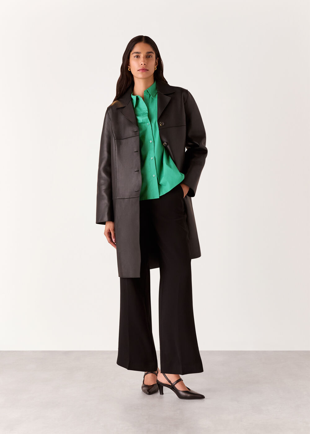 Boxy Relaxed Cotton Shirt