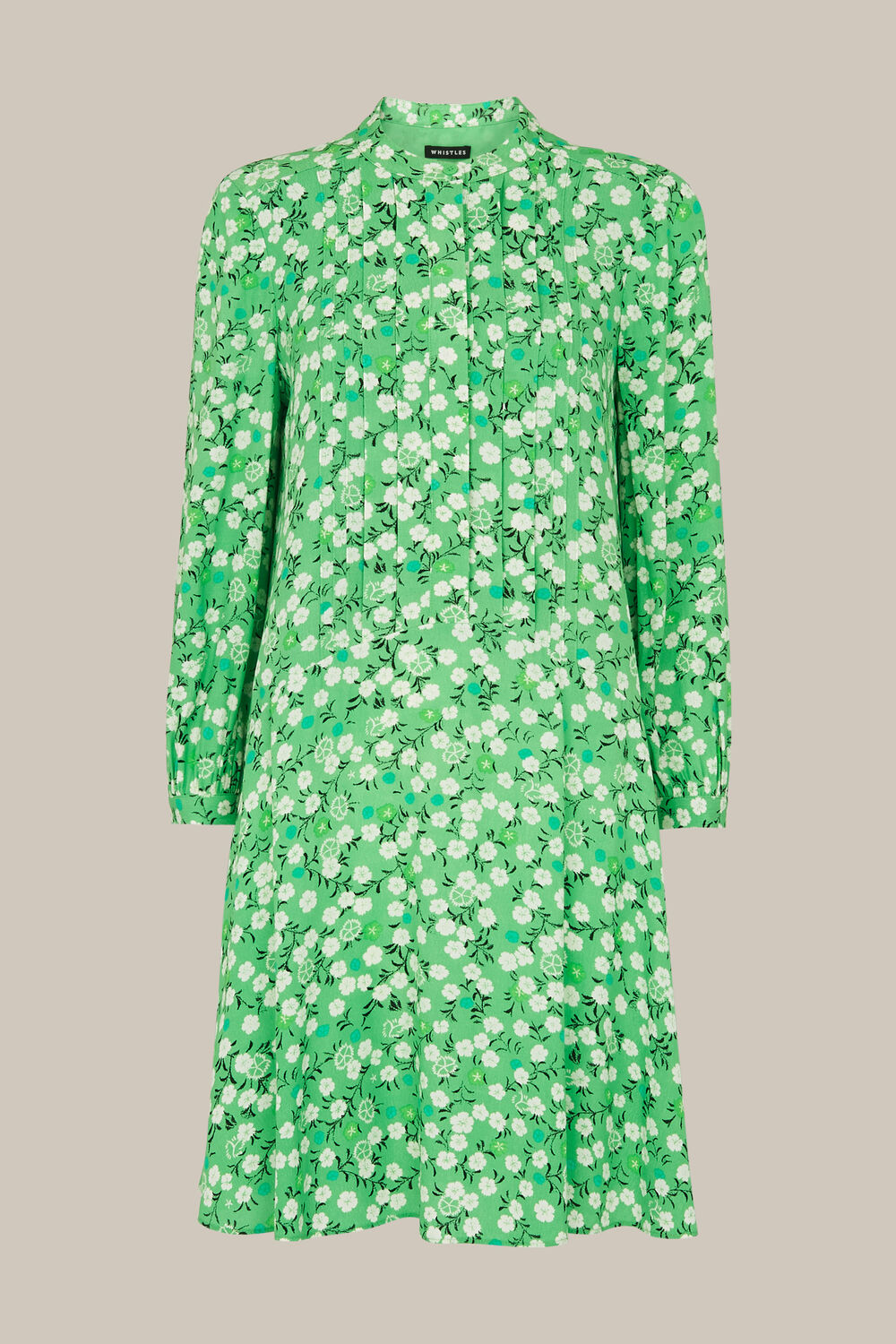 Cherry Blossom Pintuck Dress