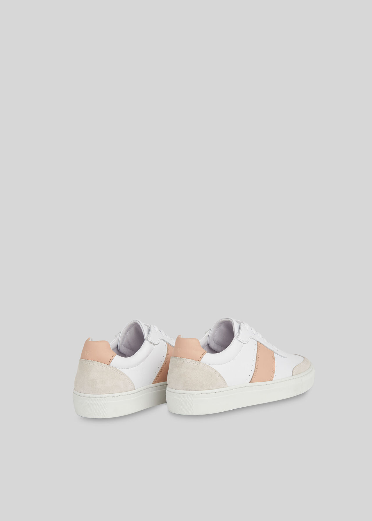 York Side Stripe Trainer Pale Pink