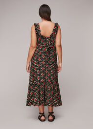 Block Print Midi Dress