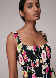 Maila Electric Floral Dress