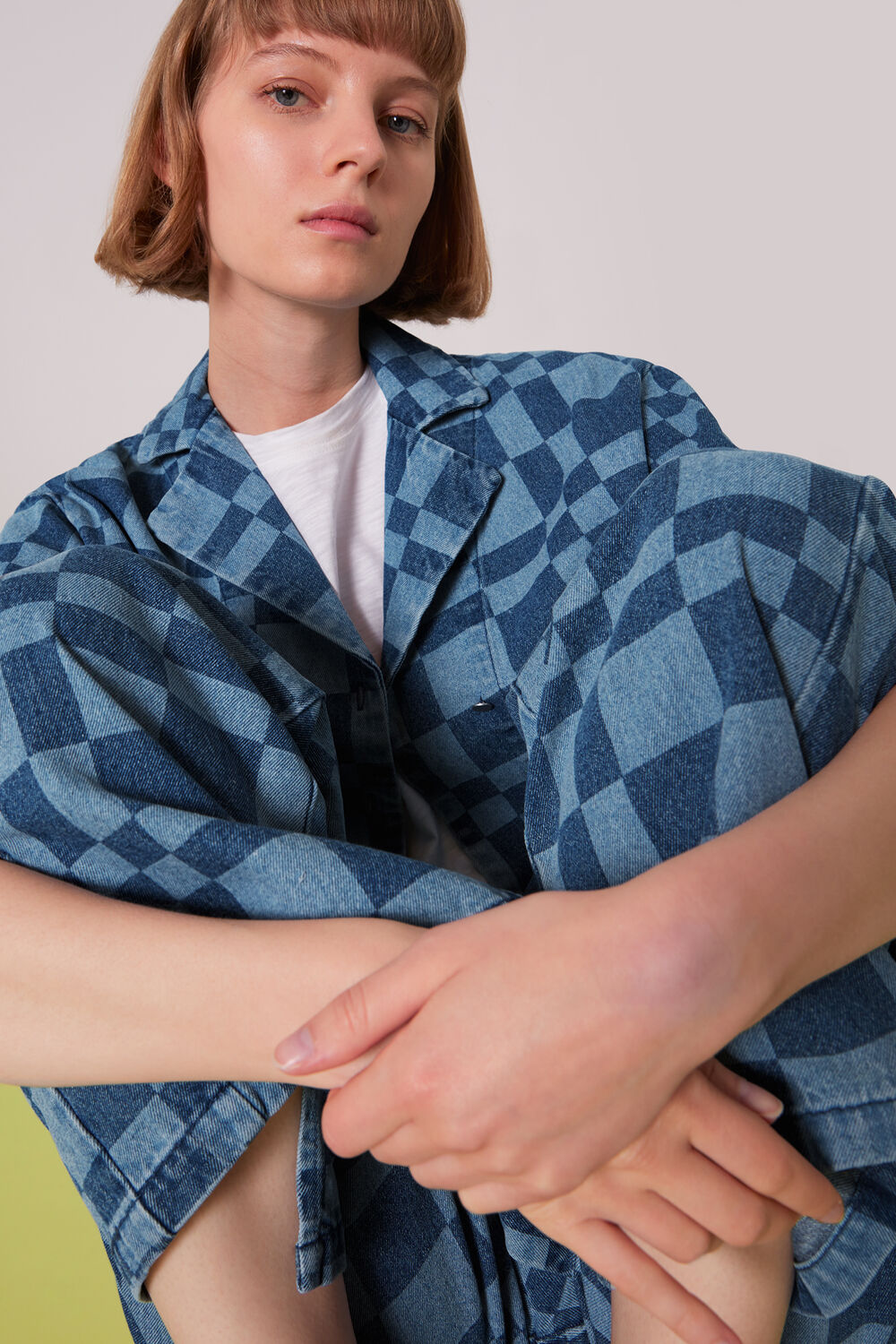 Billie Checkerboard Jeans