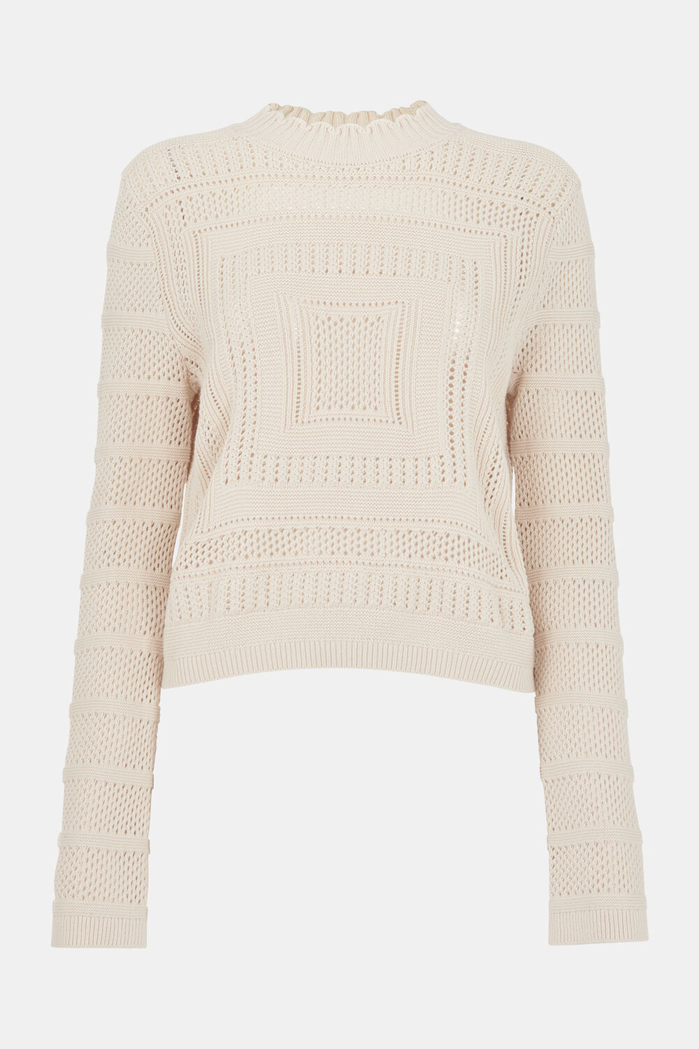 Crochet Detail Knit