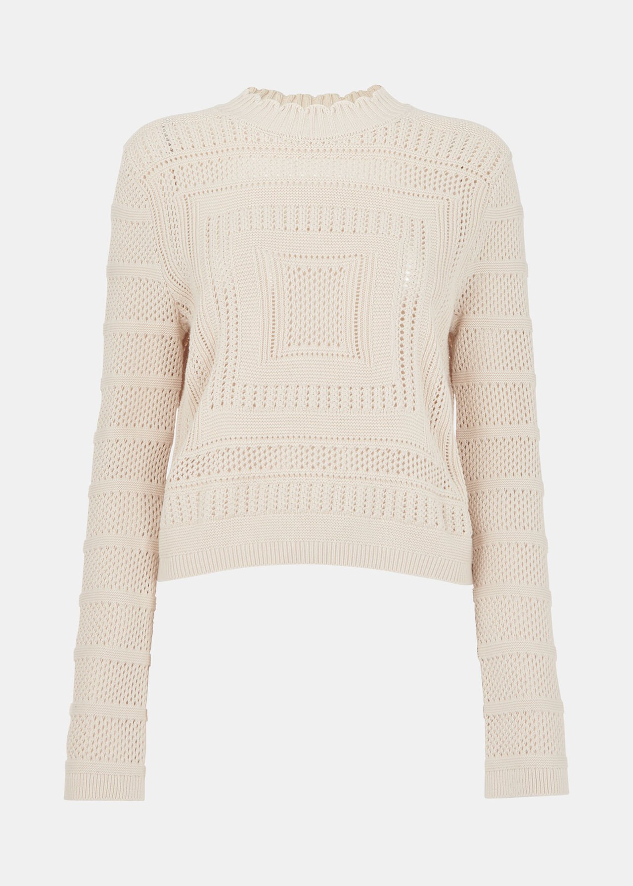 Crochet Detail Knit
