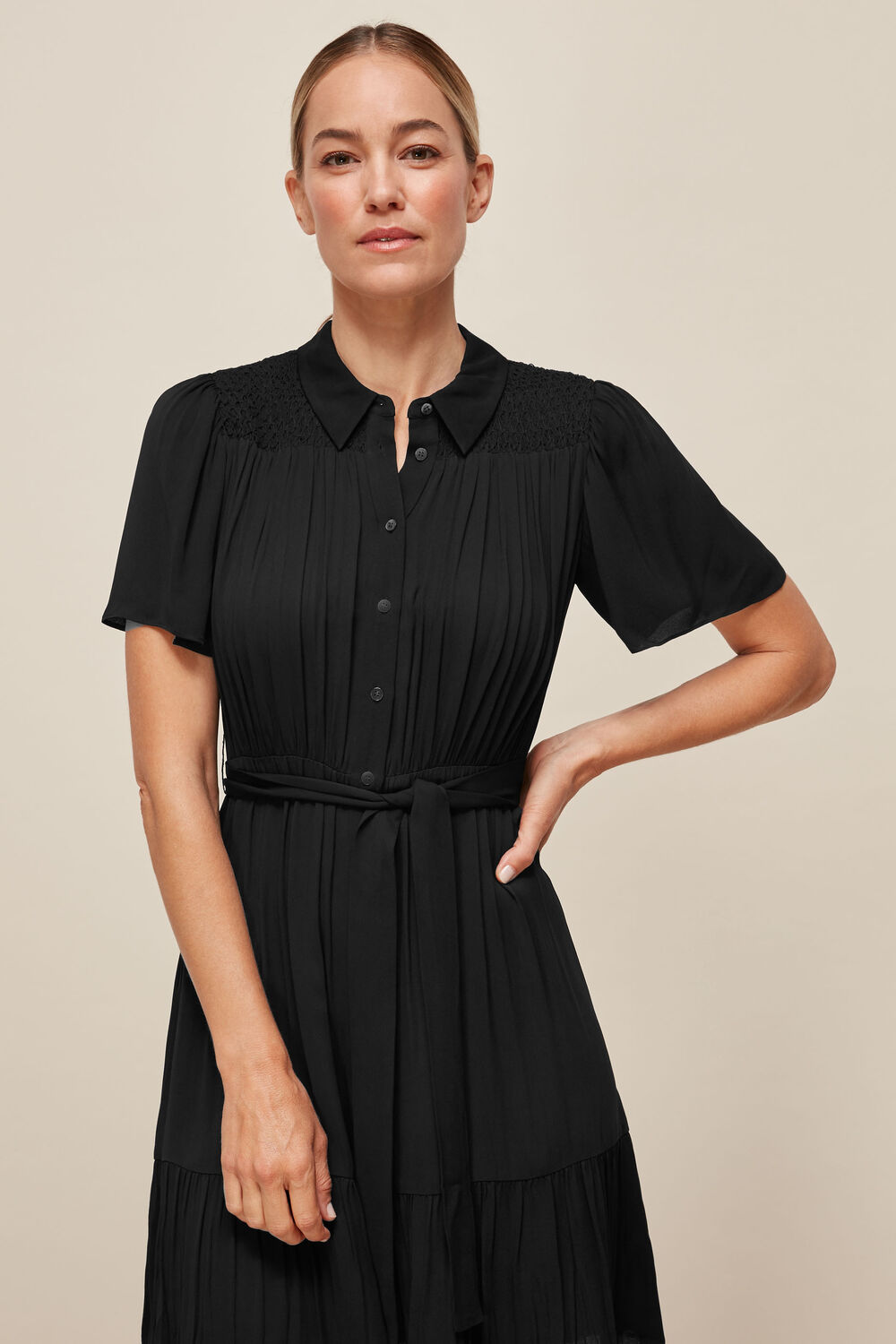 Tate Smocking Detail Dress