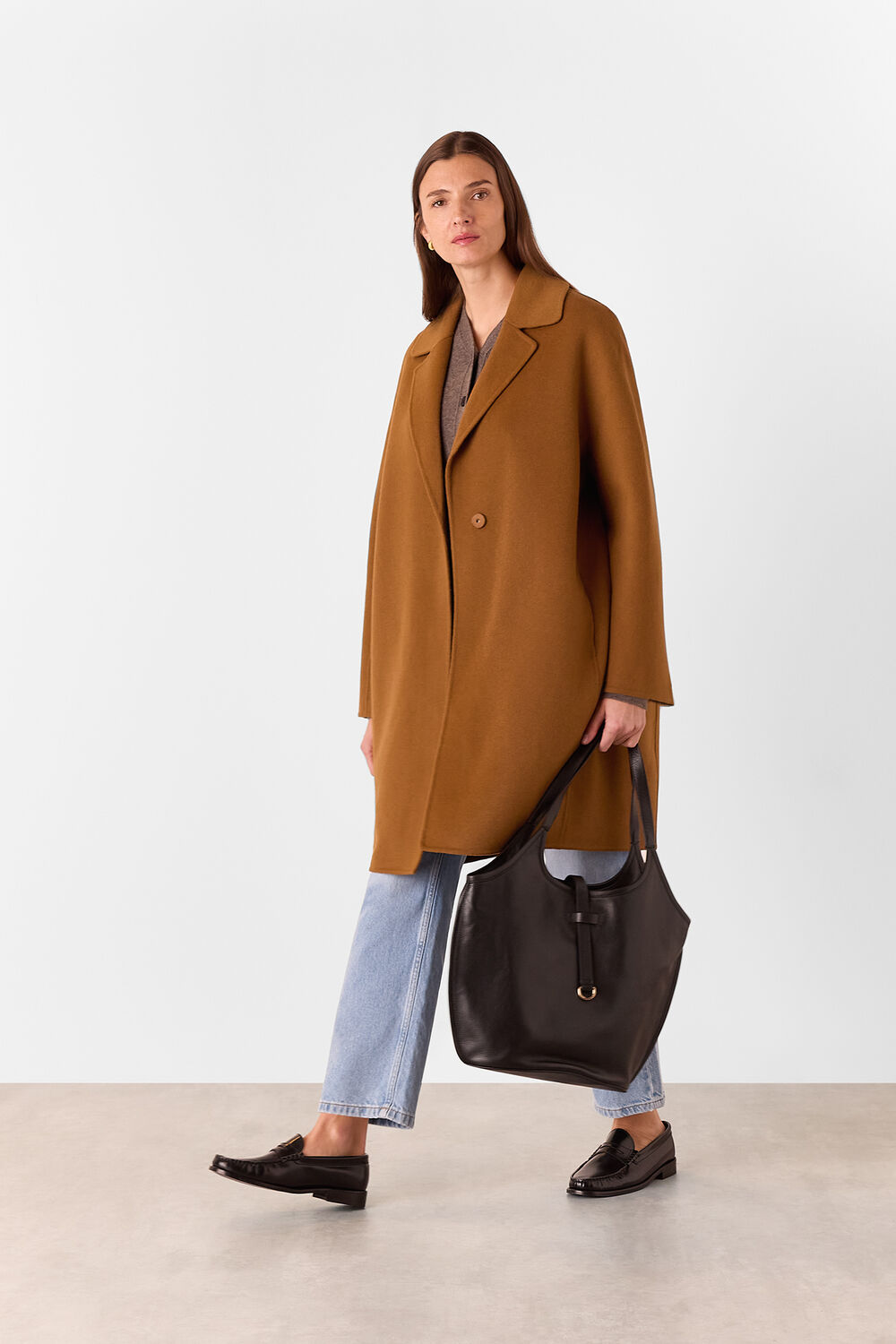 Julia Wool Double Faced Coat