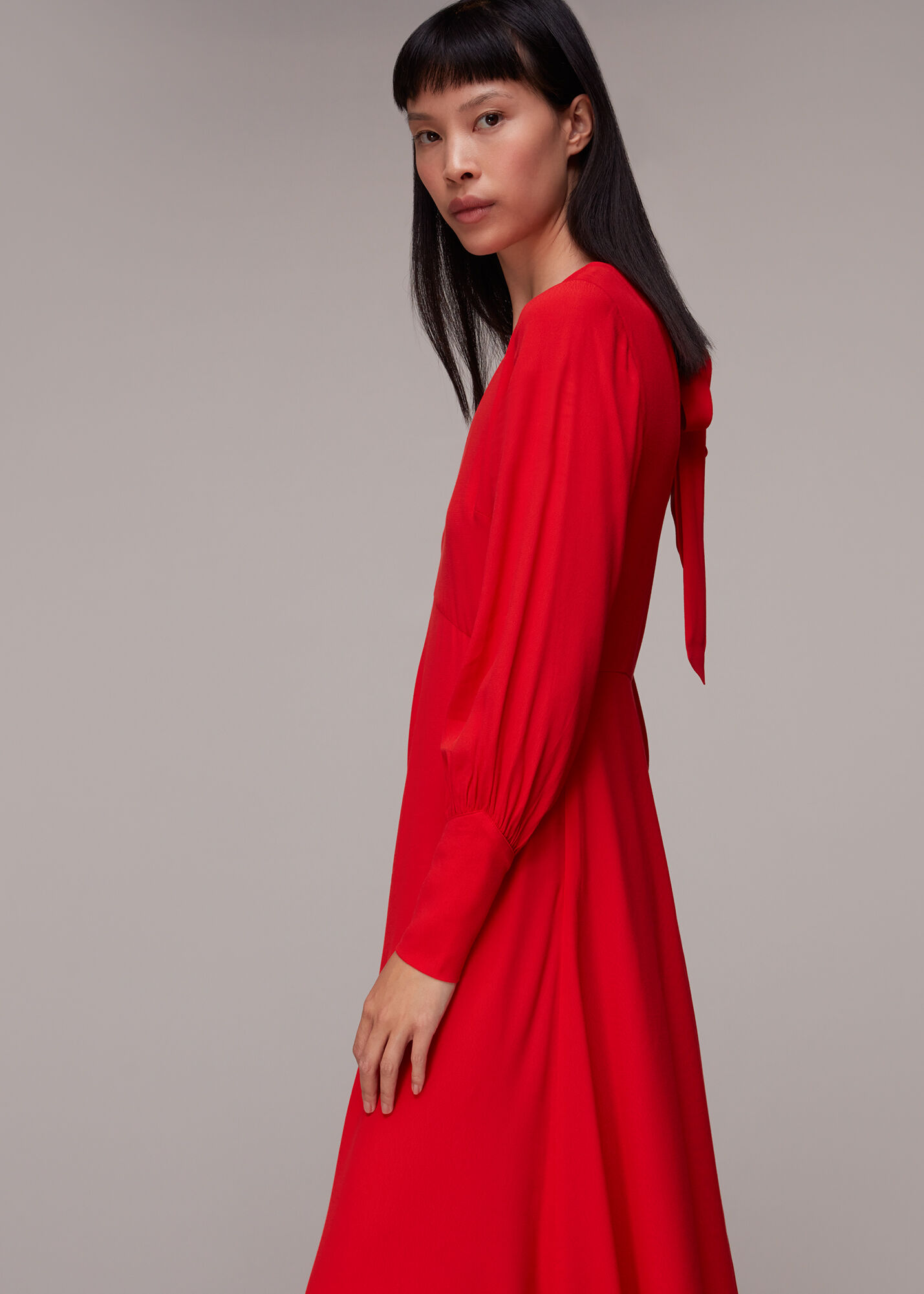 Aritzia red new arrivals dress