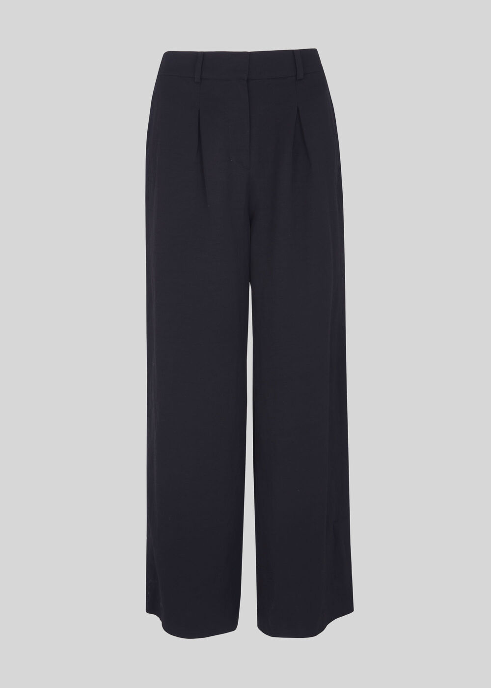 Wide Leg Pocket Trouser Navy