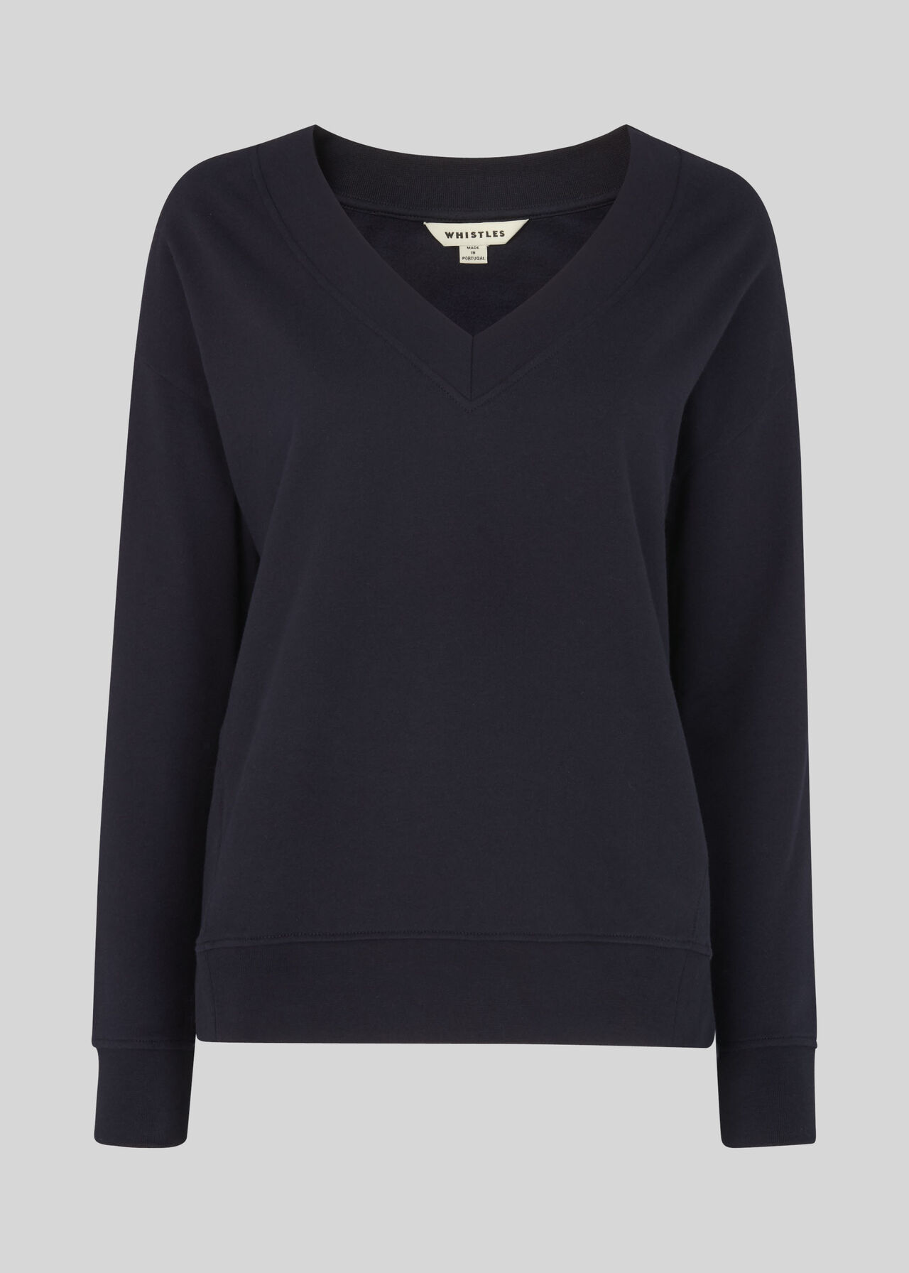 V Neck Sweatshirt