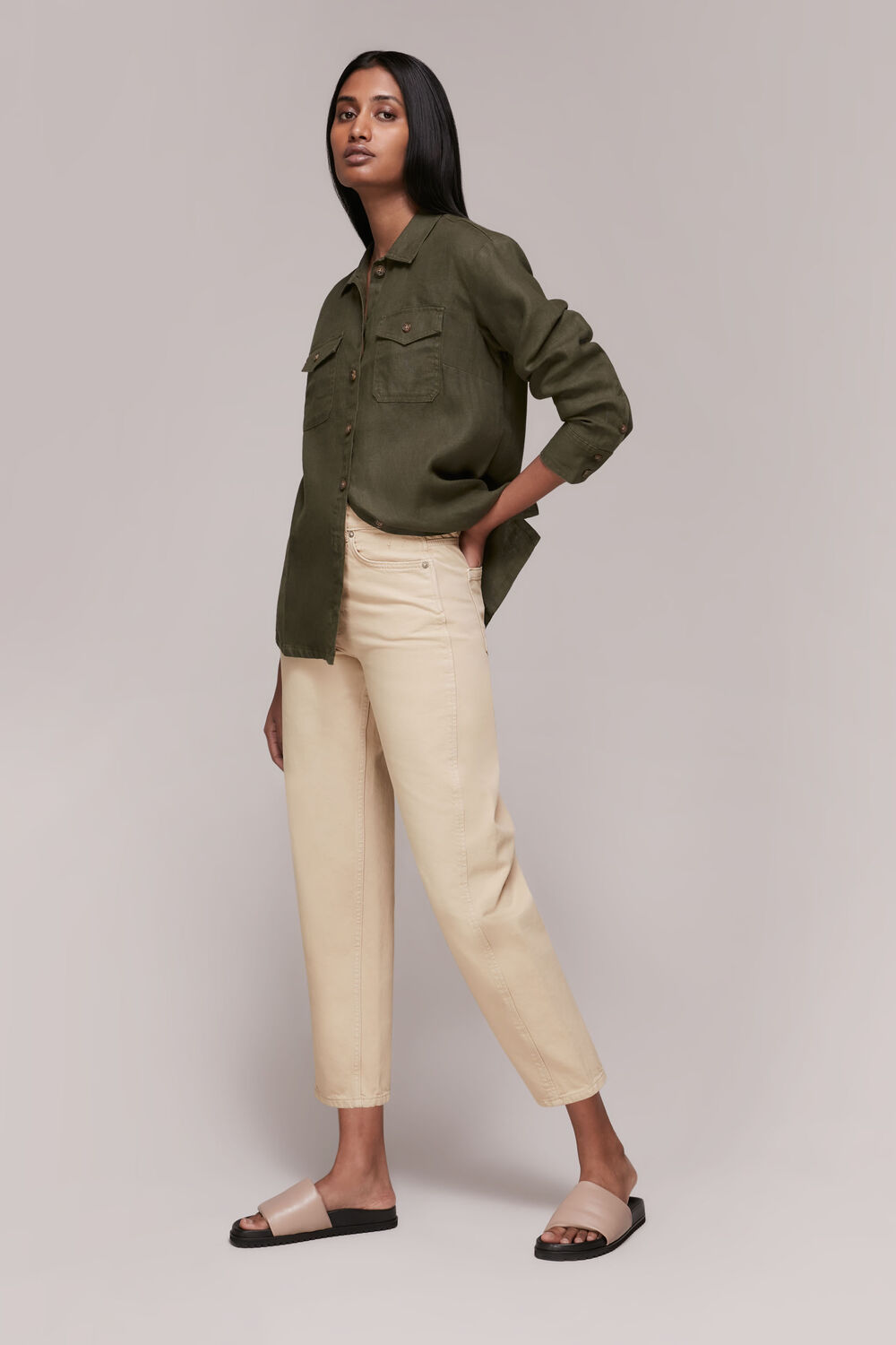 Barrel Leg Authentic Jean