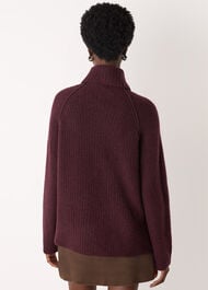 Roll Neck Wool Mix Jumper