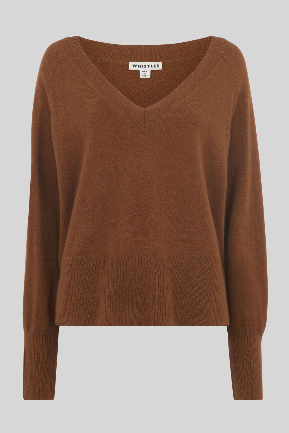 Sustainable Cashmere Jumper Camel