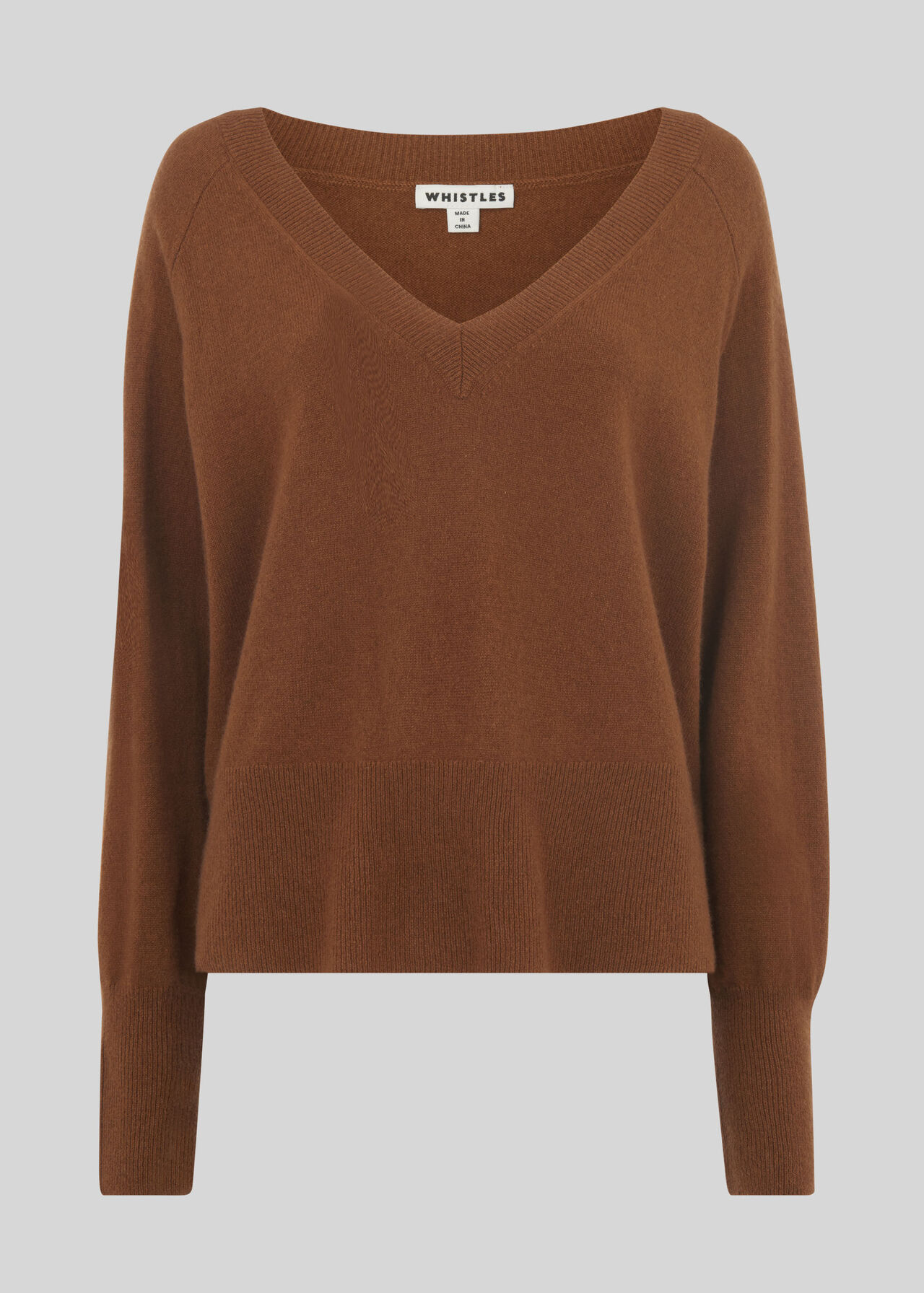 Sustainable Cashmere Jumper Camel