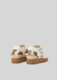 Kali Two Part Sandal White