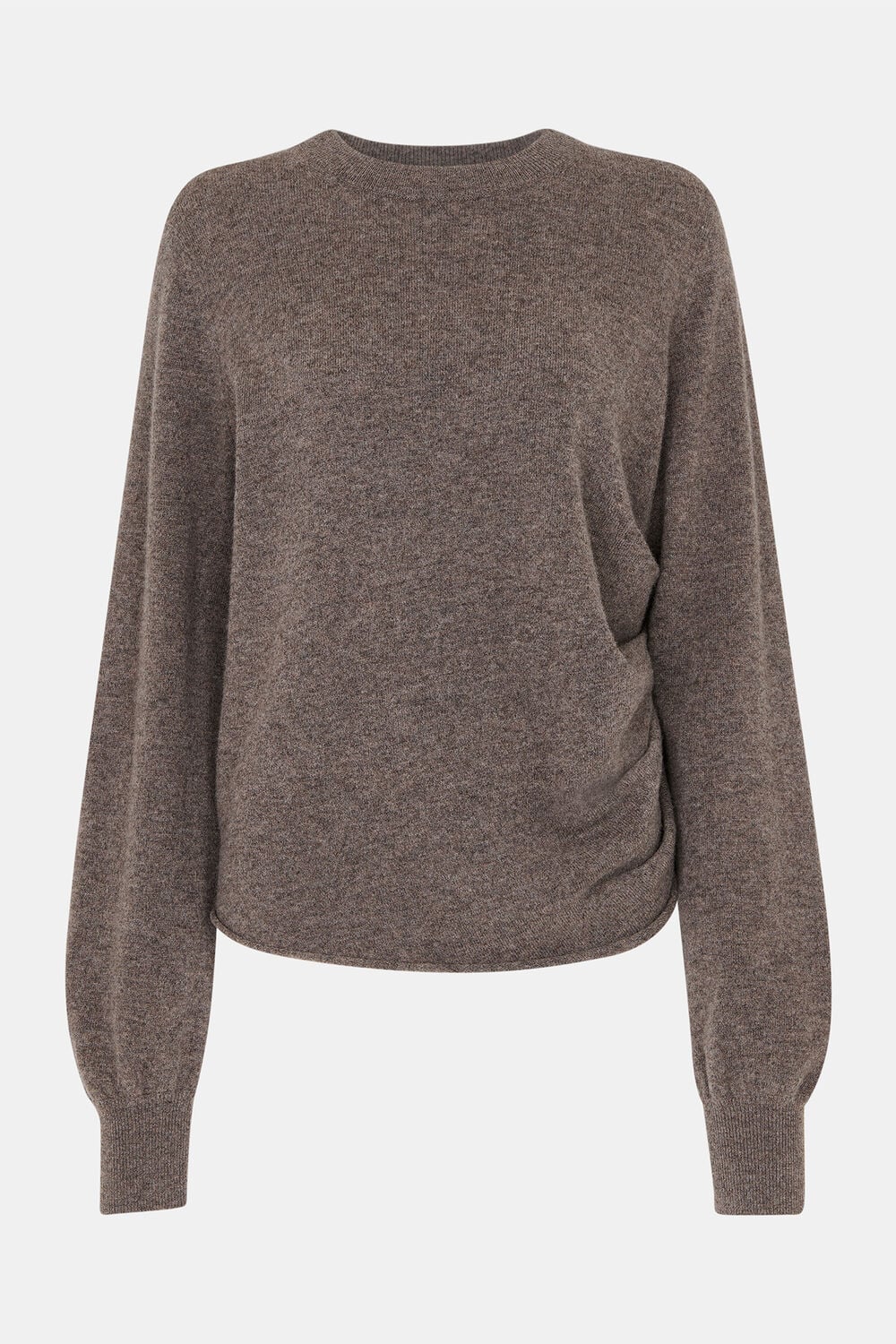 Side Ruched Detail Knit