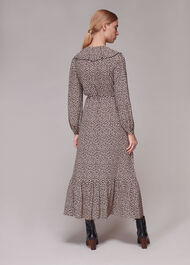 Abstract Heart Print Dress