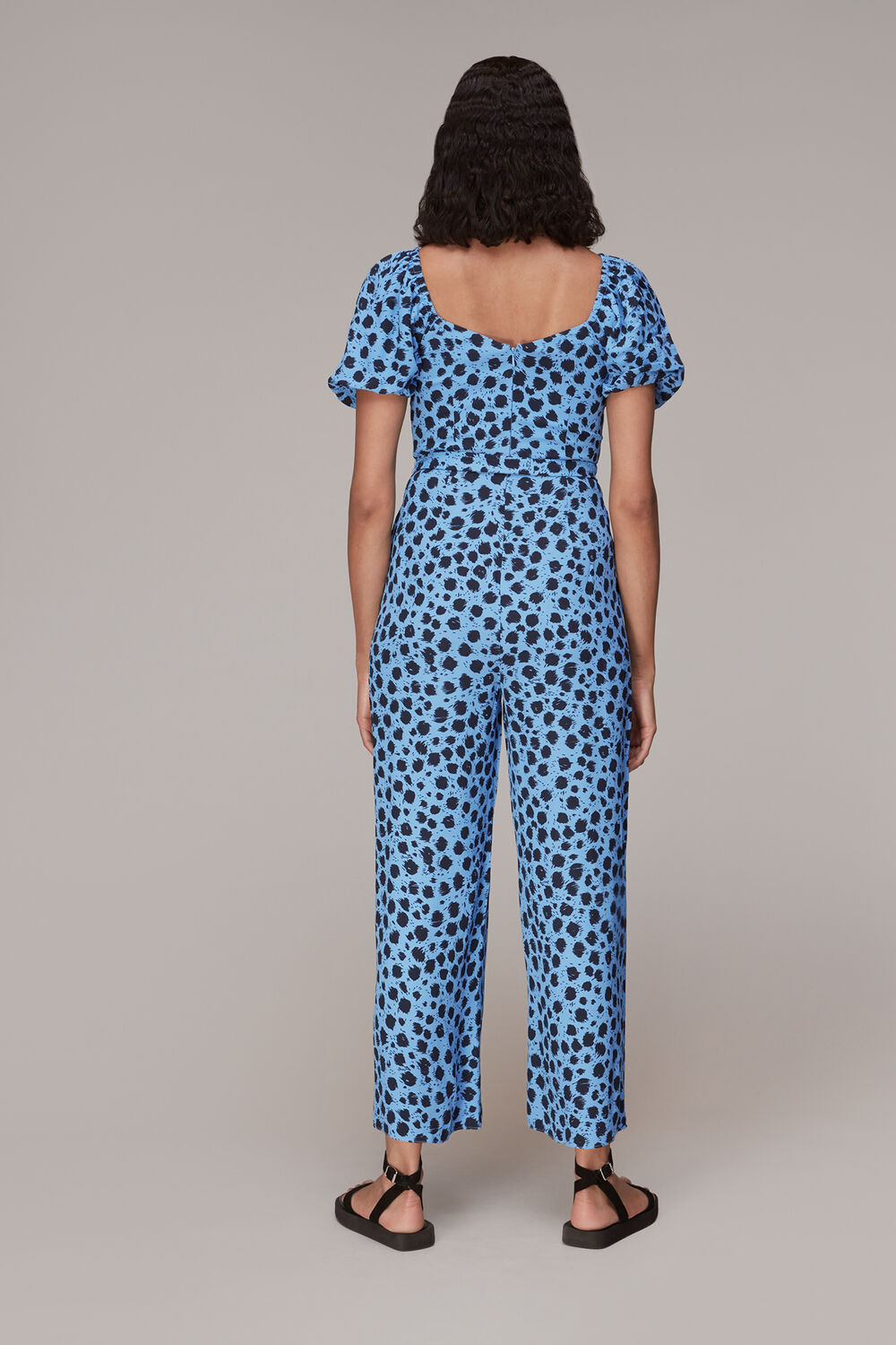 Brushed Dalmatian Jumpsuit