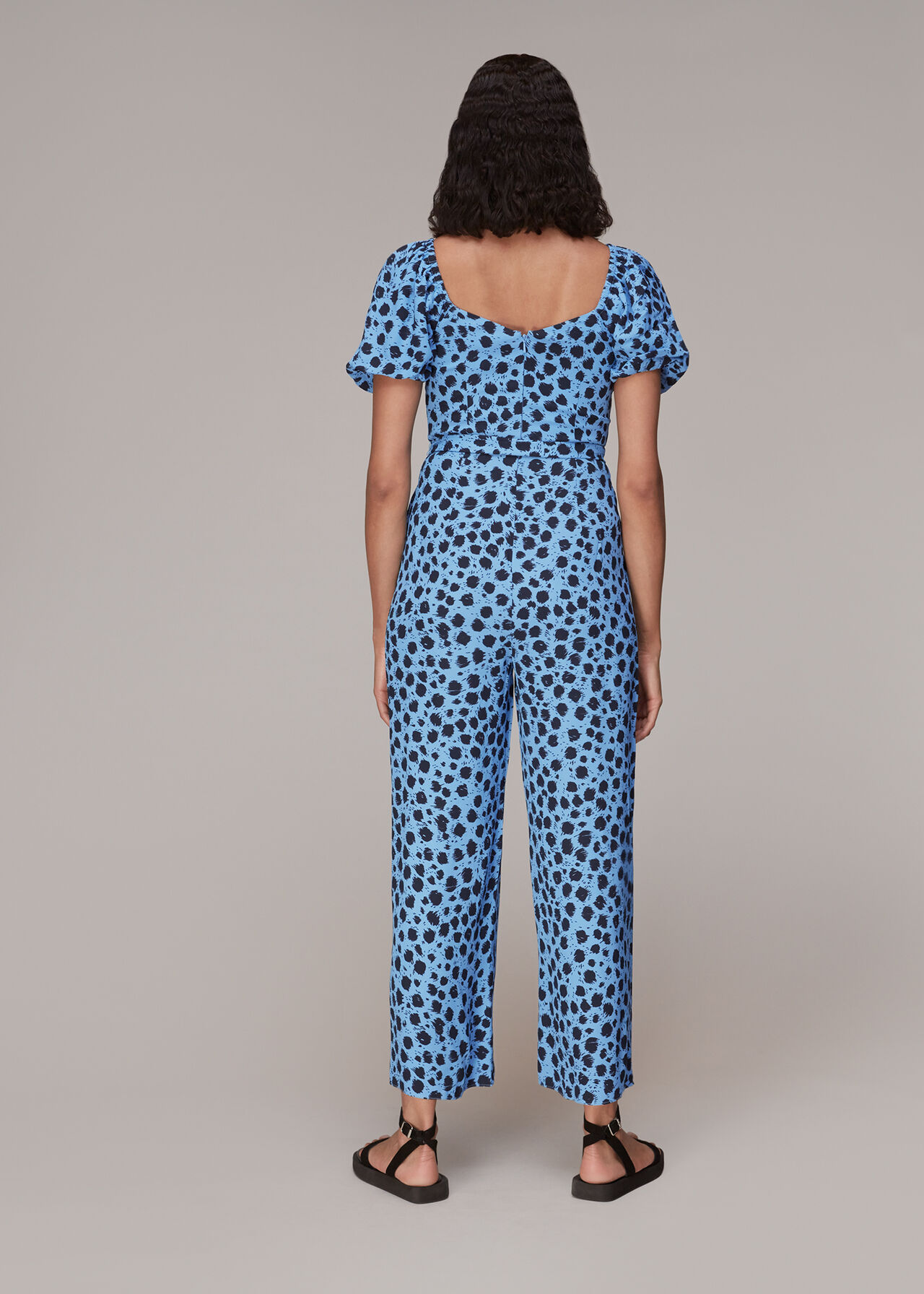 Brushed Dalmatian Jumpsuit