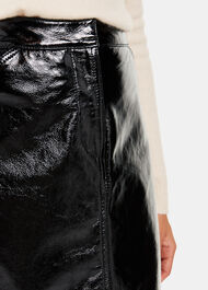 Rachel Patent Leather Skirt