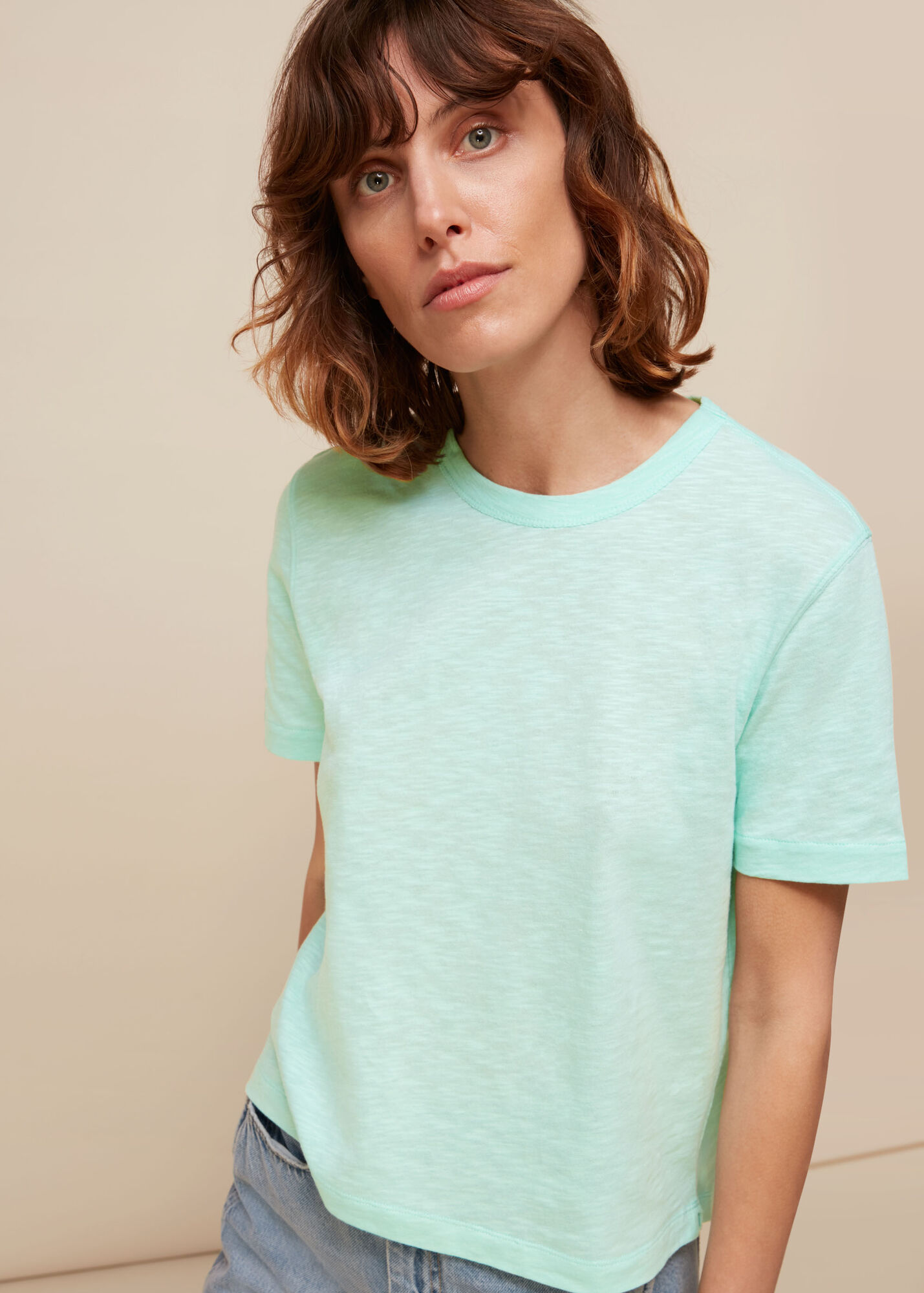 Mint Emily Ultimate Tshirt | WHISTLES