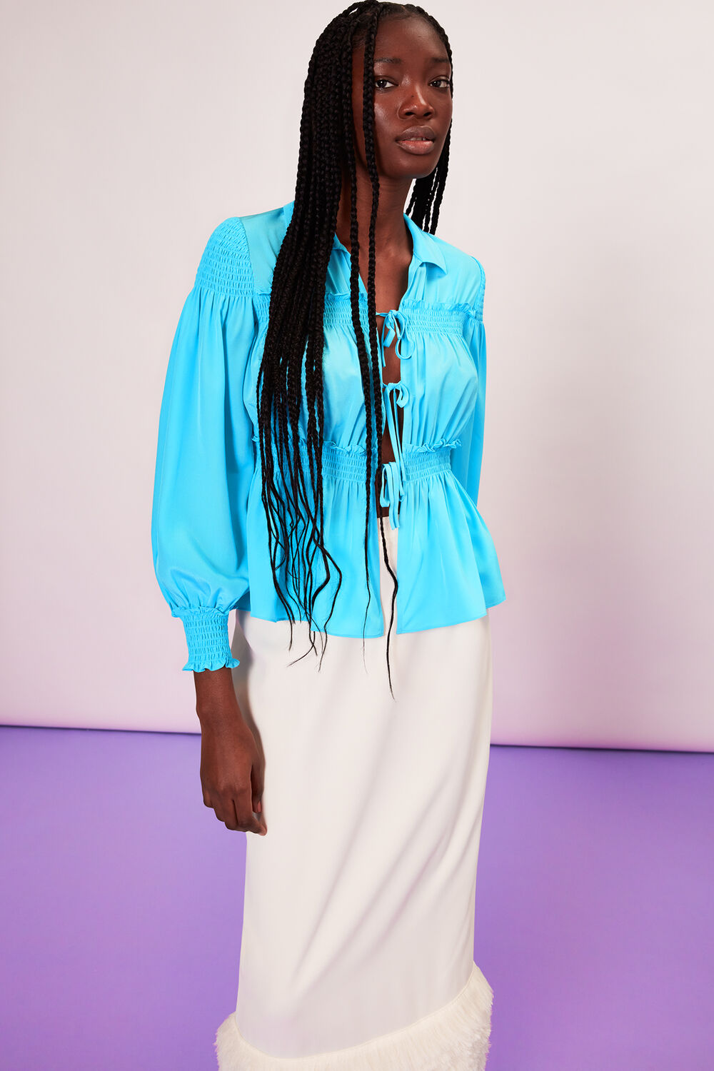 Eleanor Tie Front Shirt