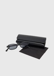 Slim Oval Sunglasses