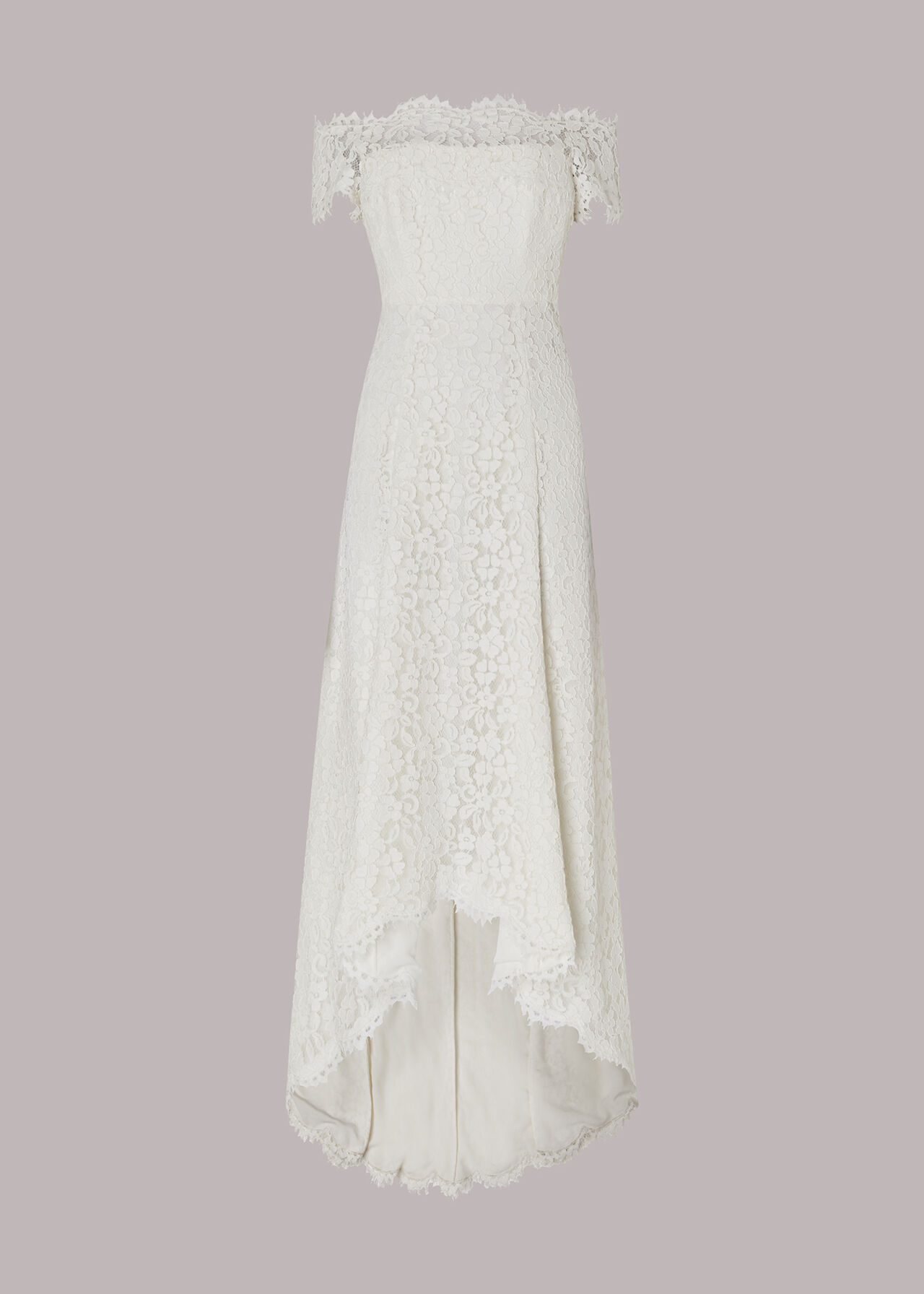 Rose Wedding Dress Ivory