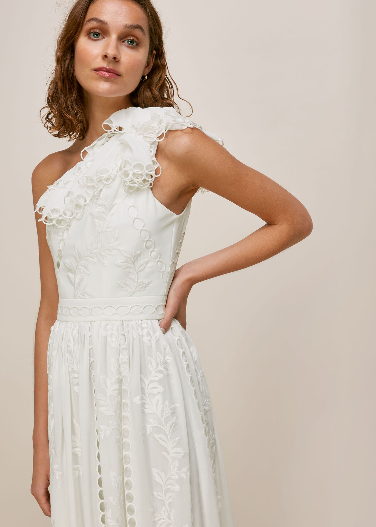 Adelaide Wedding Dress Ivory/Multi