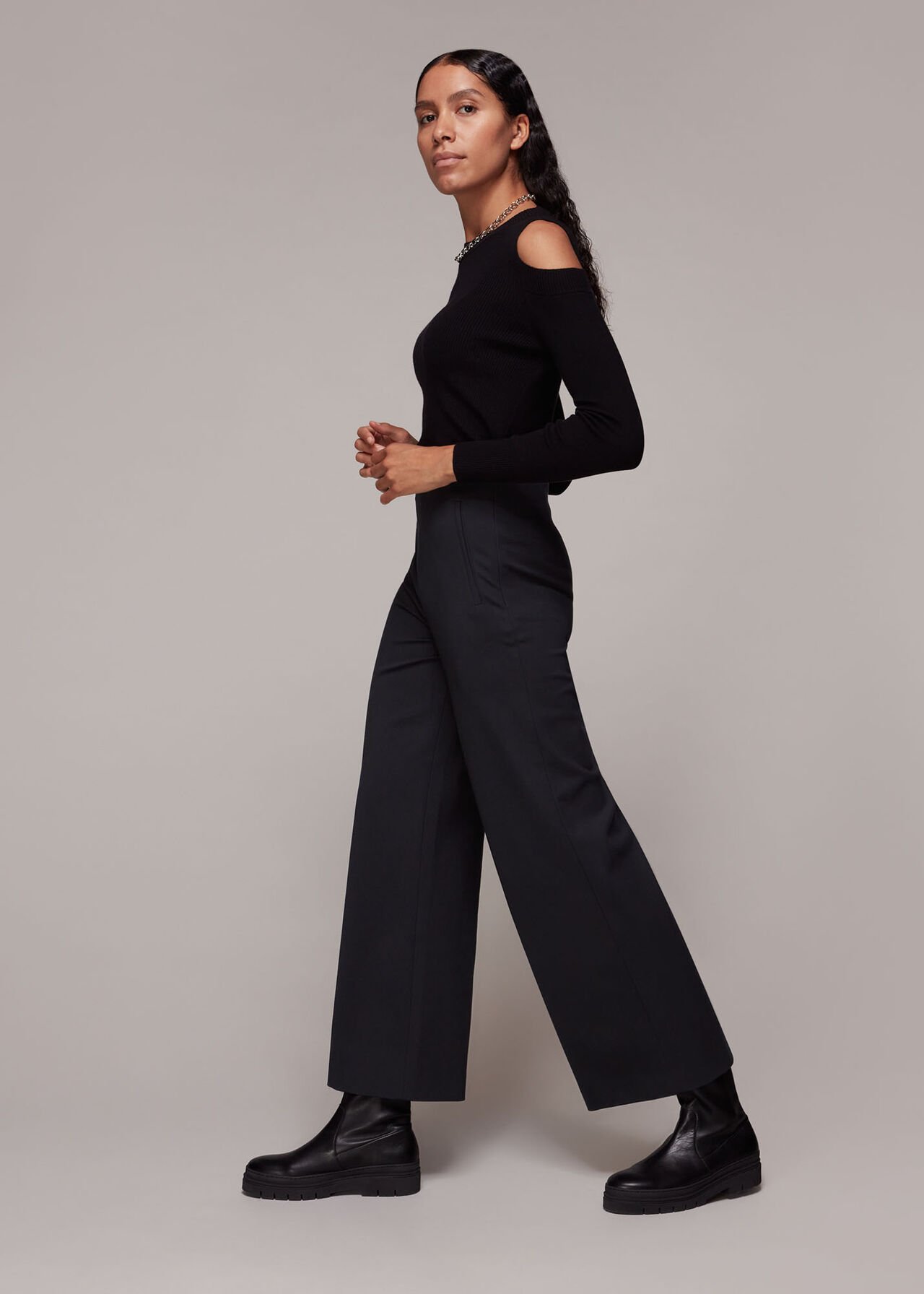 Hana Wide Leg Trouser