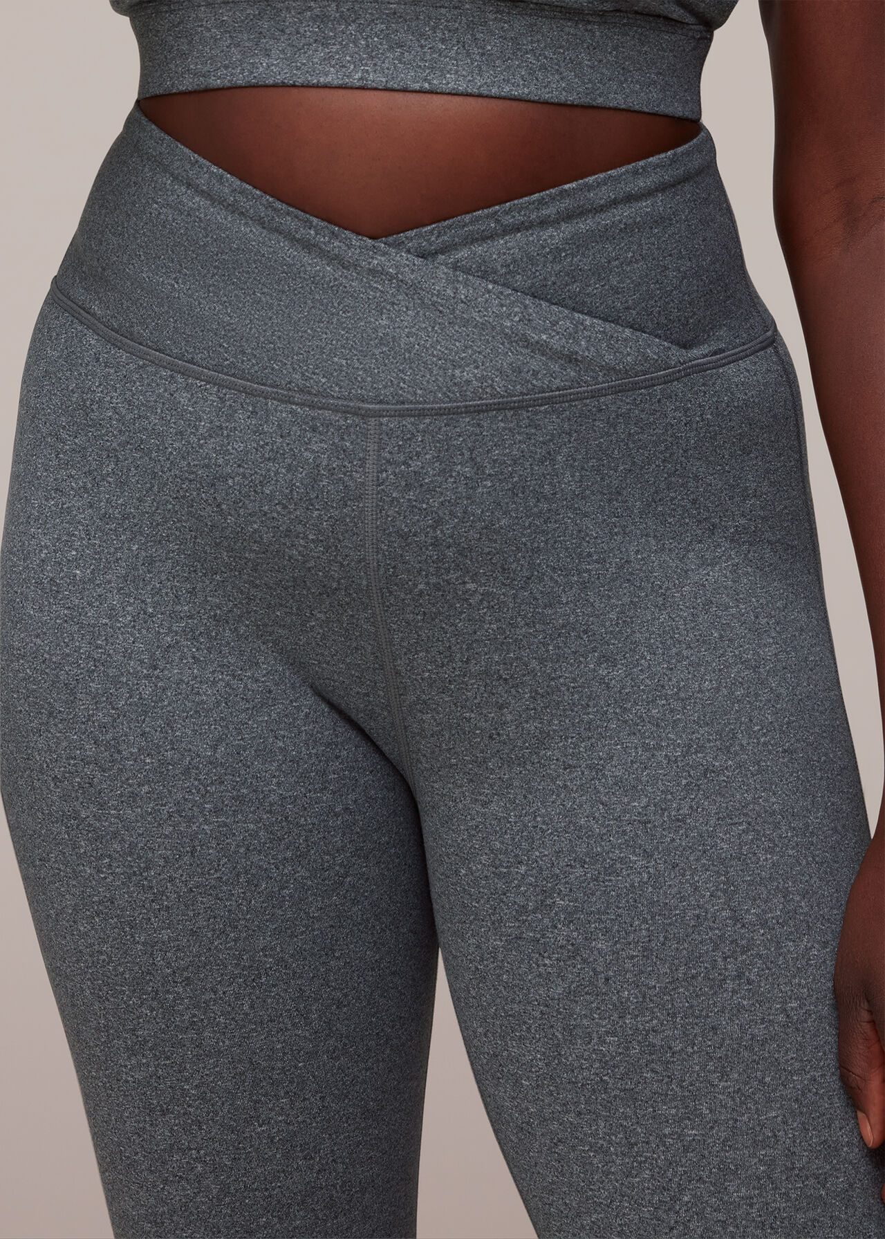 Wrap Cropped Sports Legging
