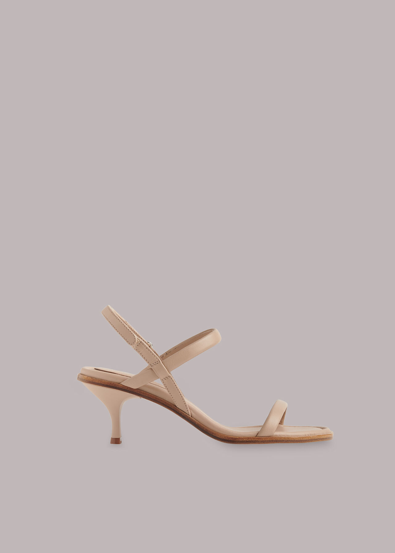 Melany Tubular Heeled Sandal