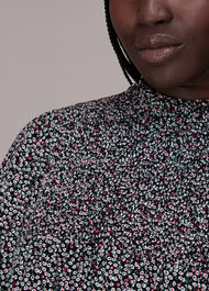 Micro Bud Pintuck Dress