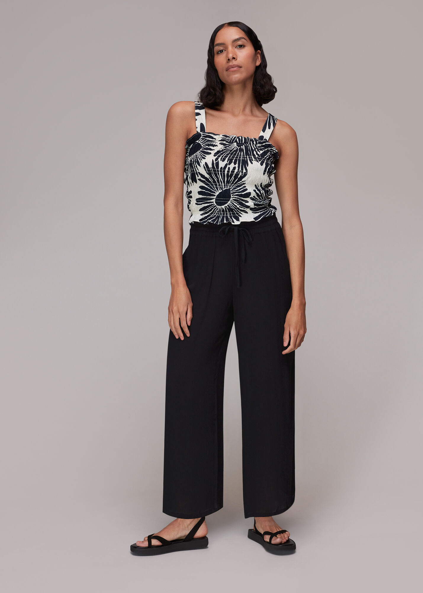 Whistles online cropped trousers