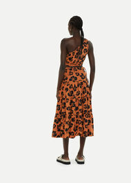 Tropical Floral Tiered Skirt