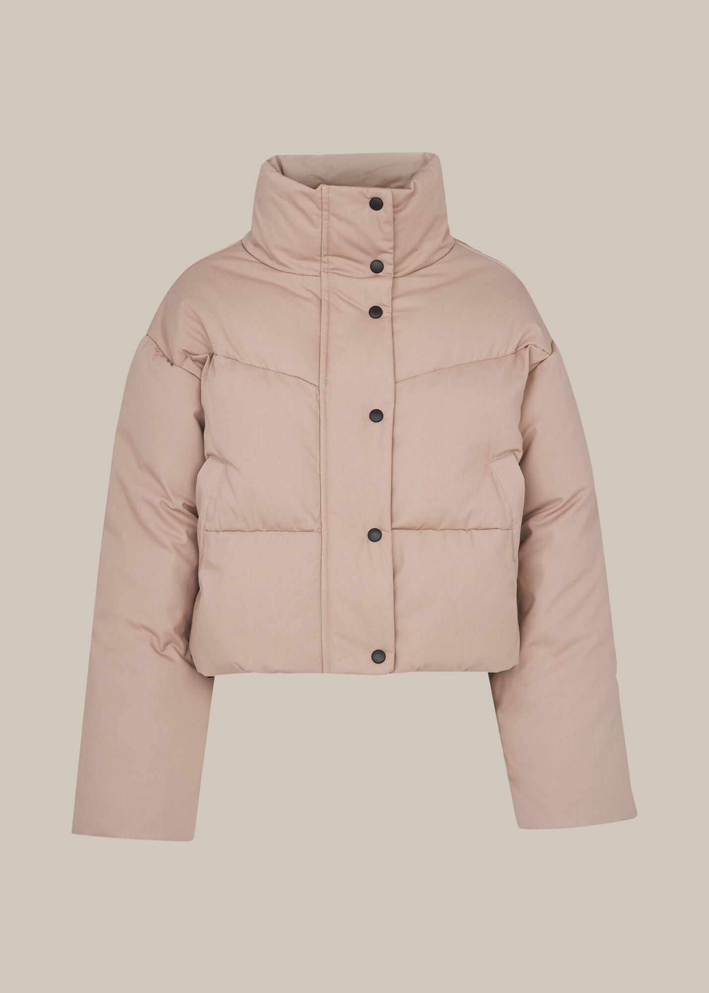 Stone Short Puffer Coat WHISTLES