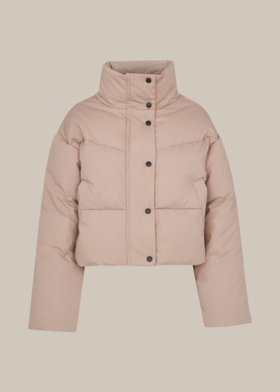Stone Short Puffer Coat