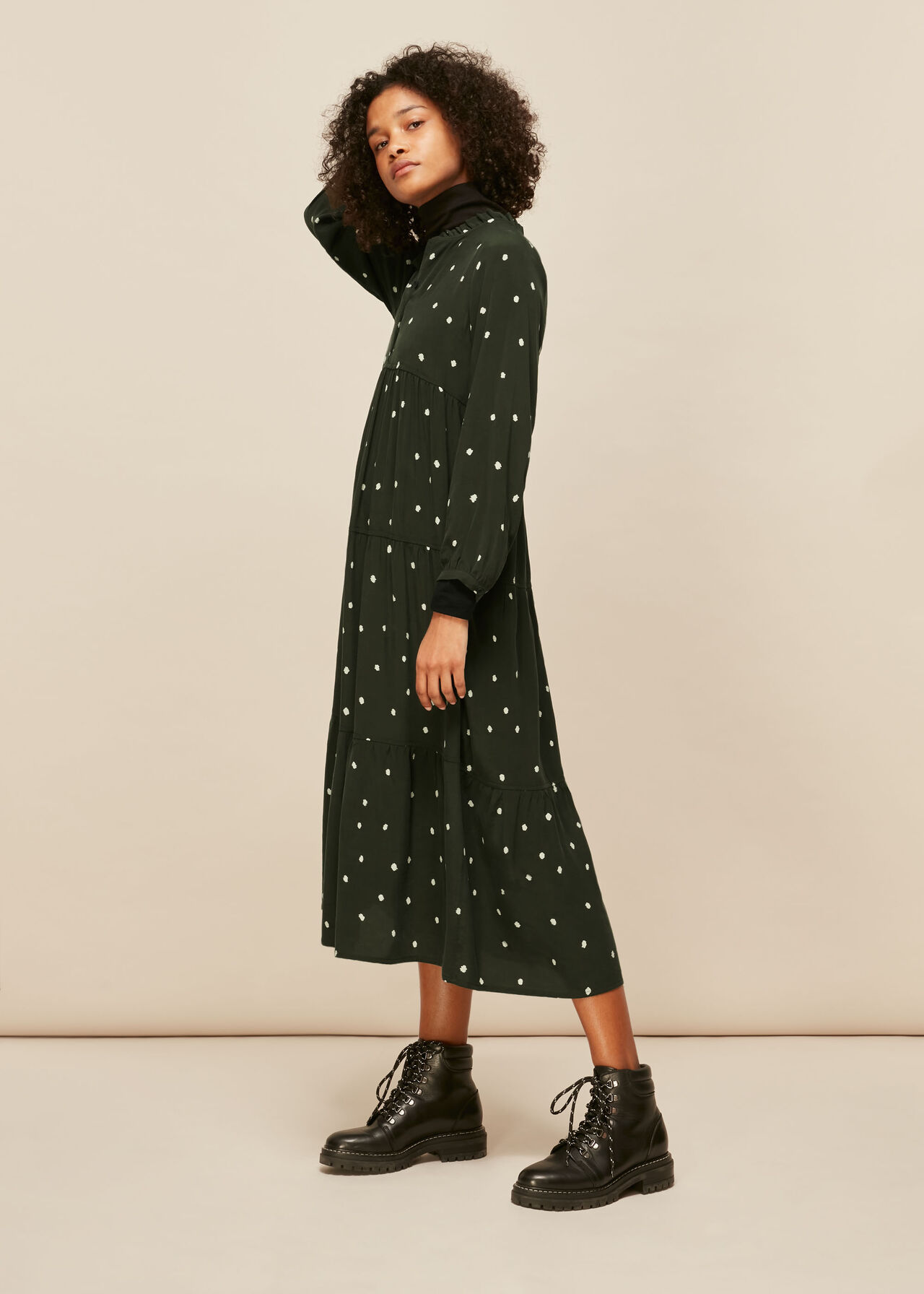 Longline Spot Enora Dress