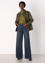 Wool Curved Hem Knit