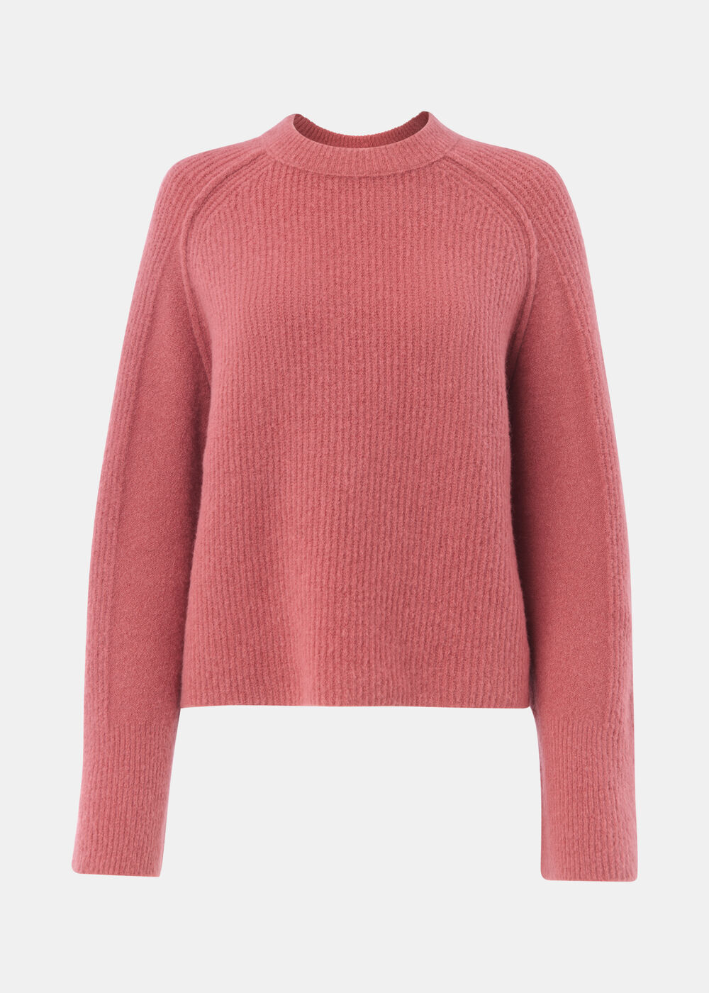 Aria Wool Mix Crew Knit