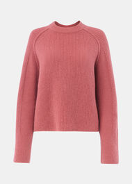 Aria Wool Mix Crew Knit