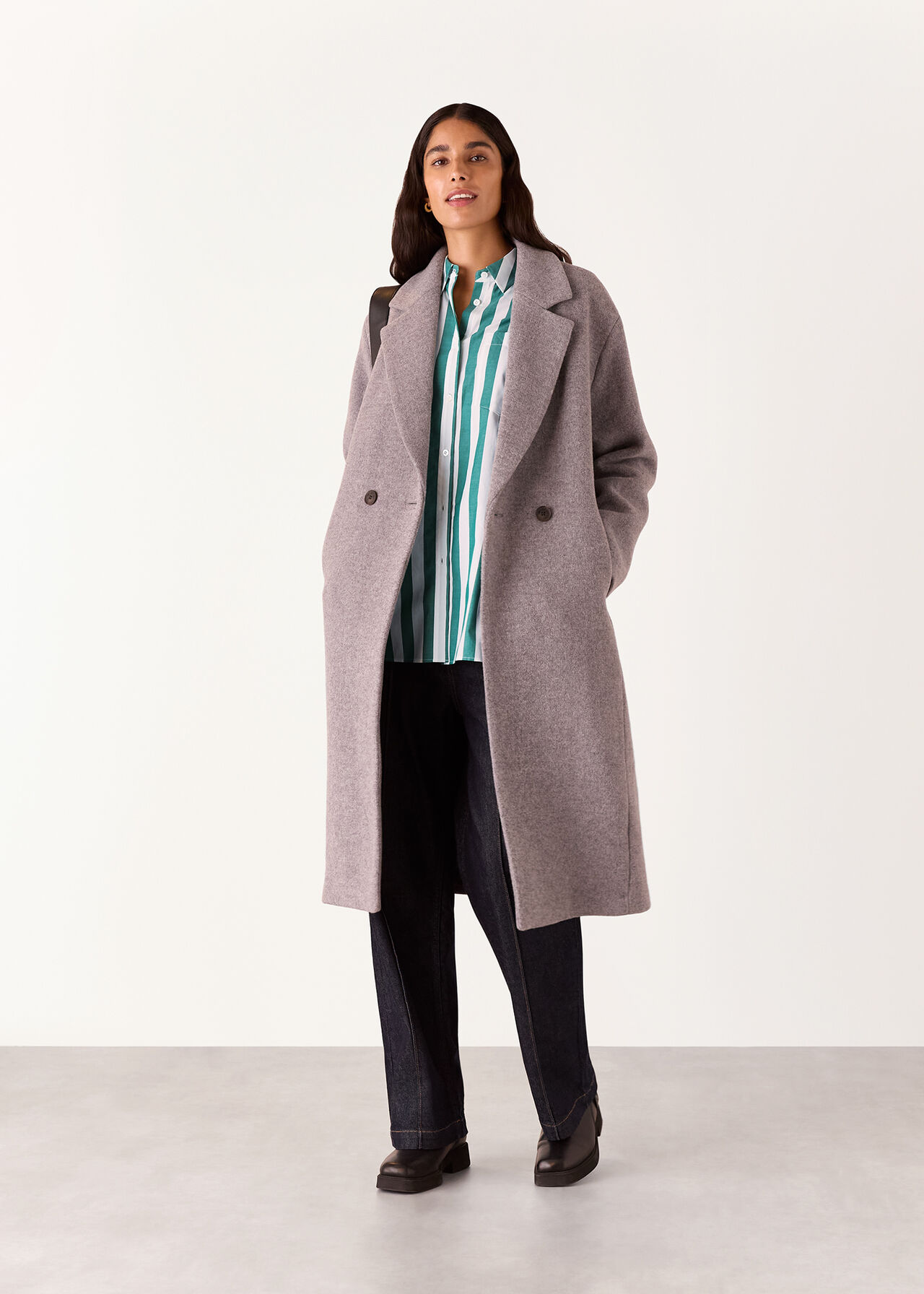 Stripe Oversized Shirt