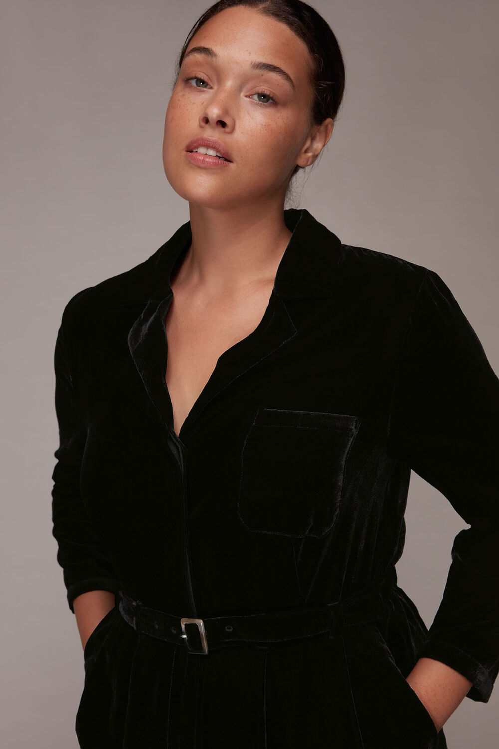 Avery Velvet Jumpsuit