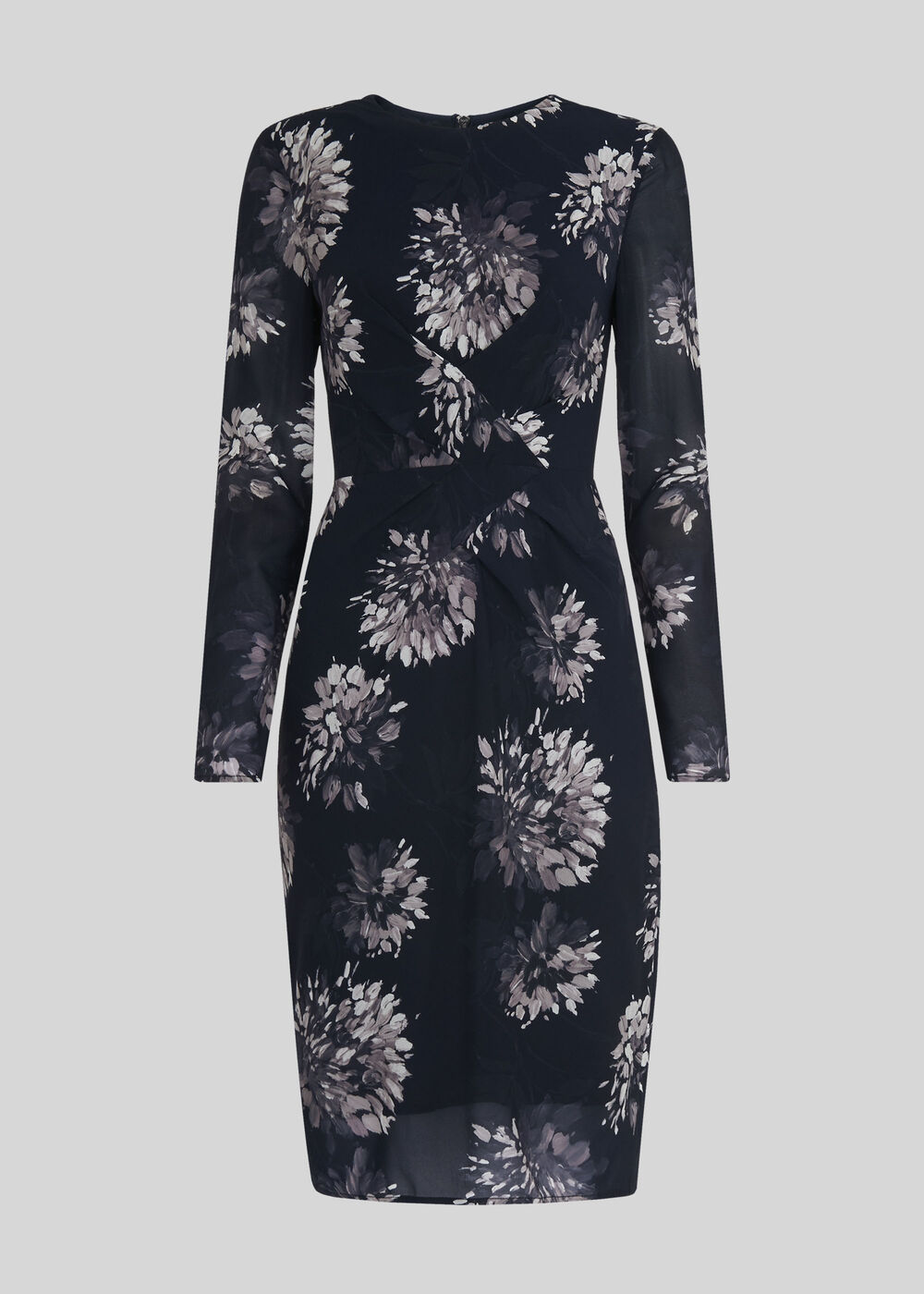 Brushstroke Silk Bodycon