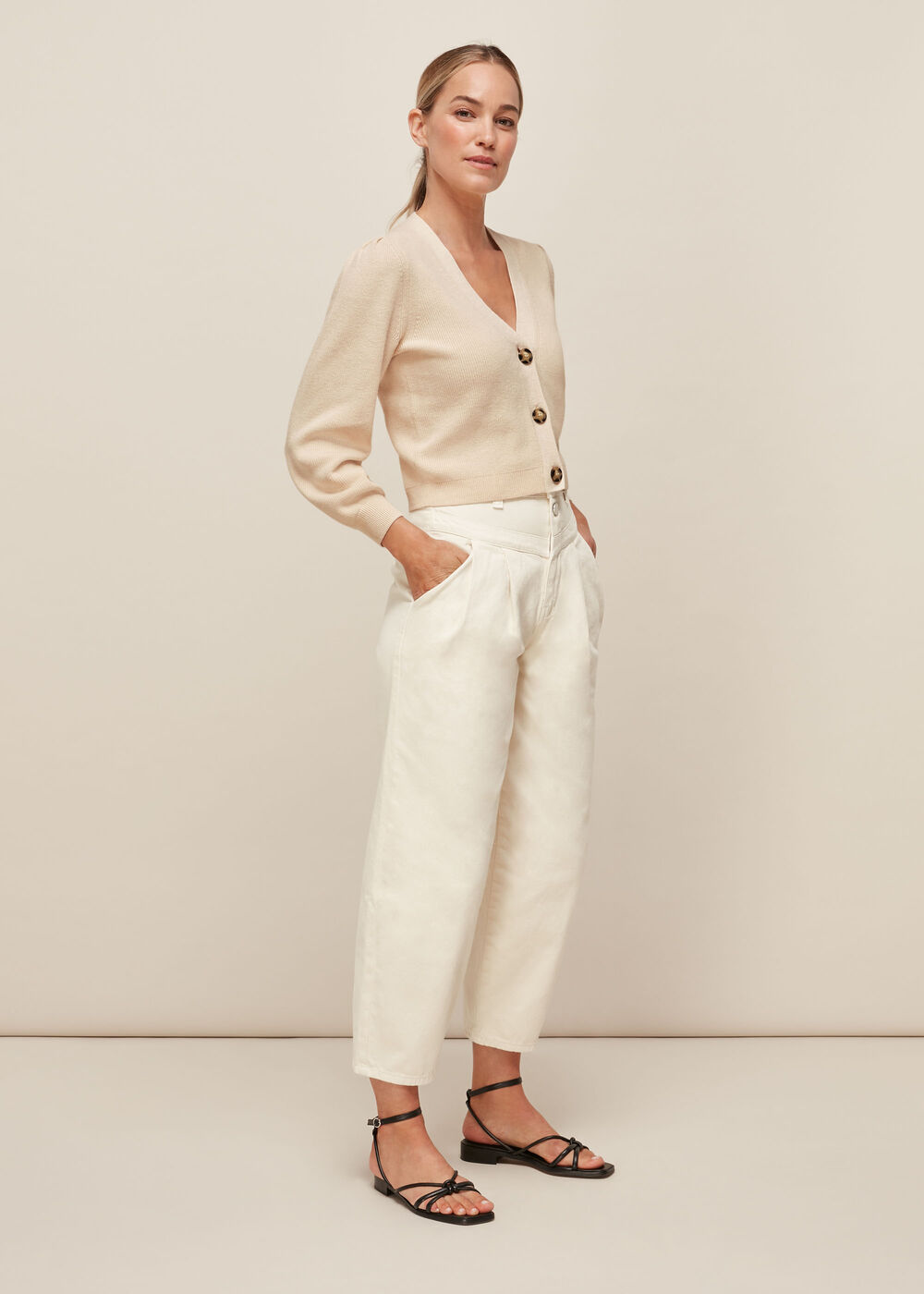 Puff Sleeve Cardigan