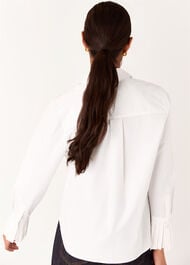 Marcy Pleated Cuff Shirt